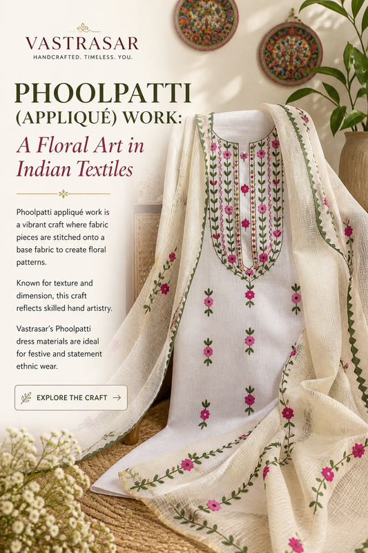 Phoolpatti (Appliqué) Work: A Floral Art in Indian Textiles
