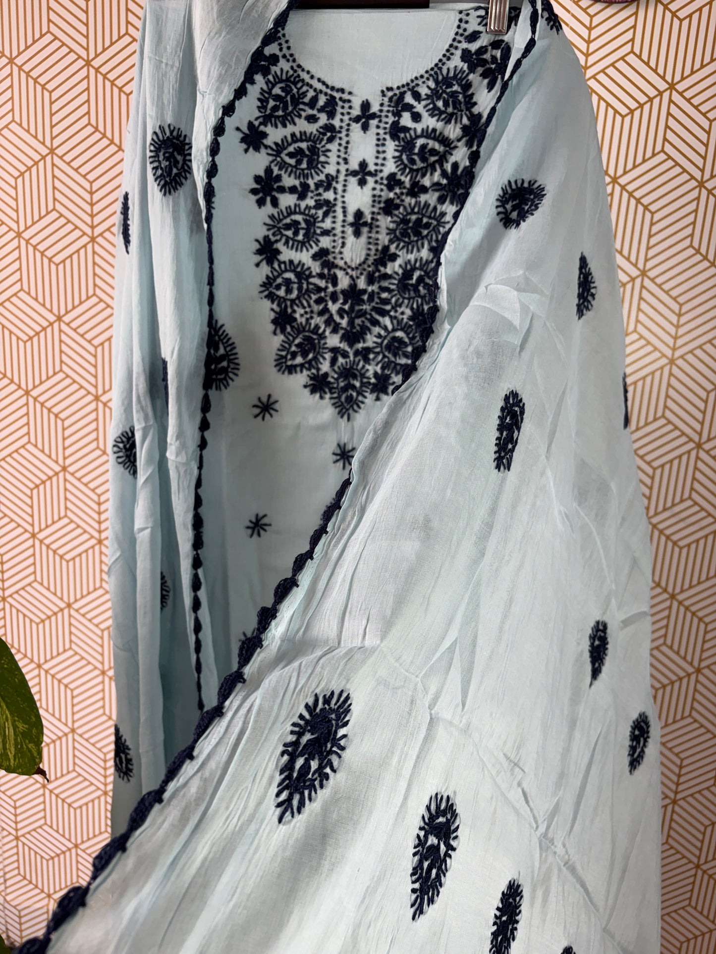 Lucknowi Chikankari Mul Cotton Suit