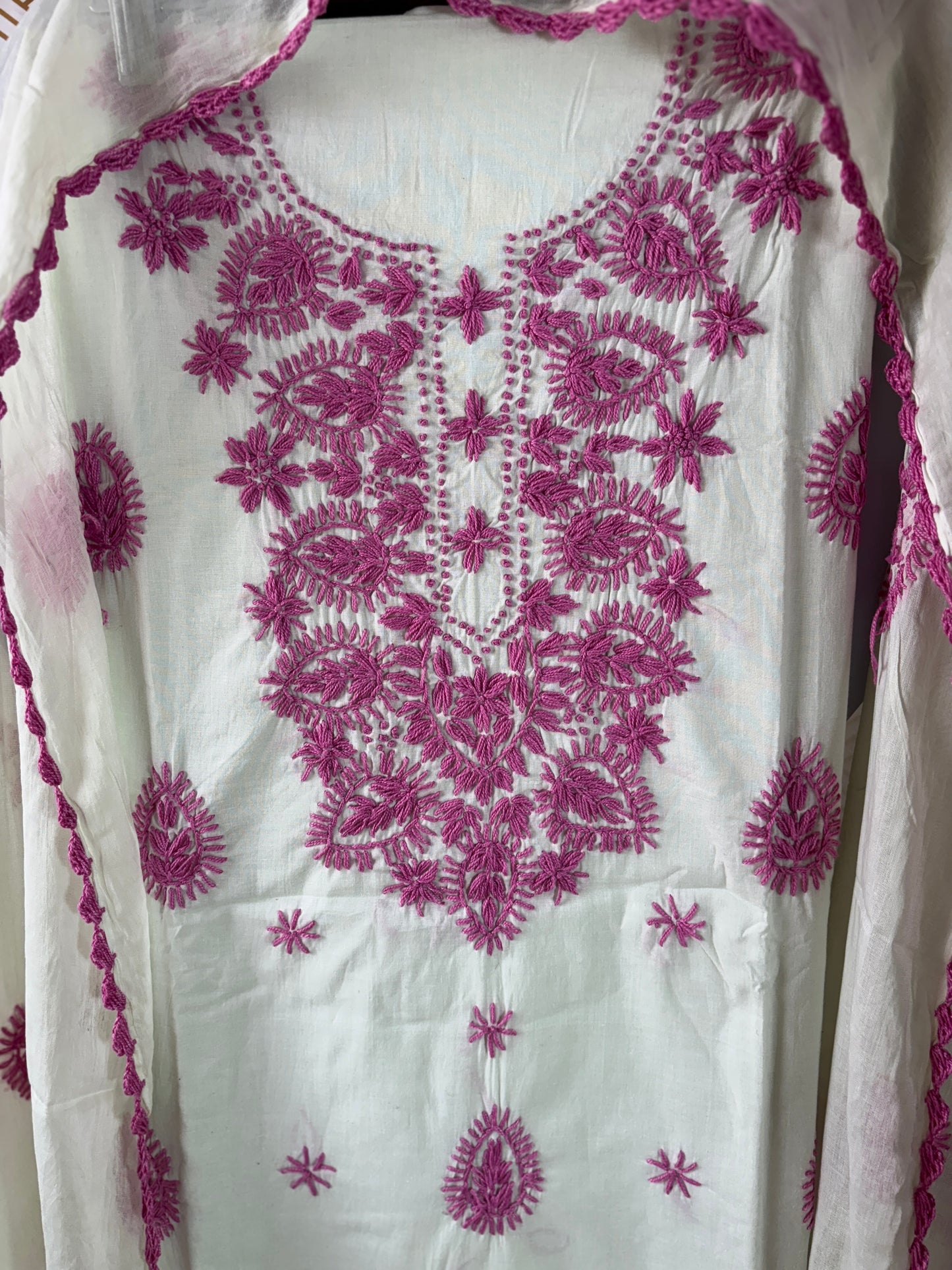 Lucknowi Chikankari Mul Cotton Suit