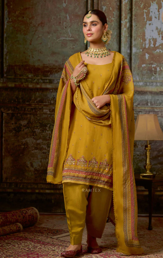 Ramtex Brand Organza Suit Set